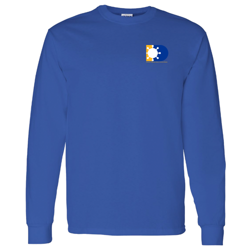 Gildan Heavy Cotton Longsleeve Basic T-Shirt -- Royal