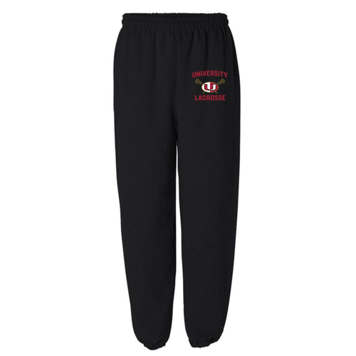 Gildan Elastic Bottom Sweatpants -- Black