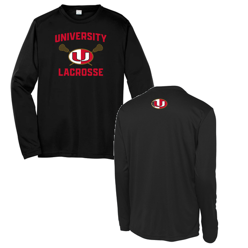 Sport Tek Long Sleeve Competitor -- Black