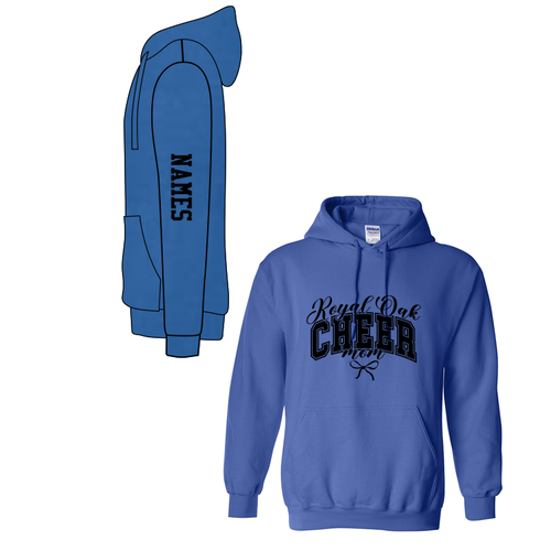 Gildan Heavy Blend Hooded Sweatshirt -- Royal