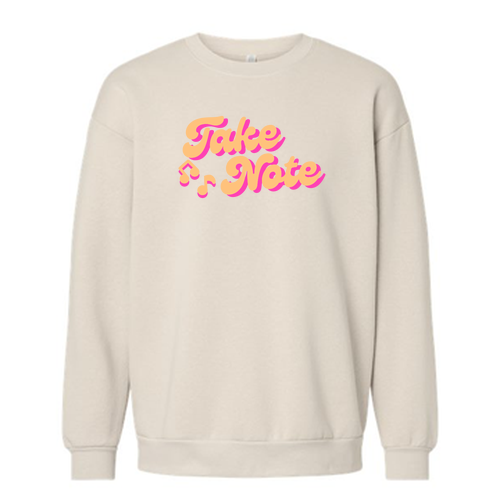 Take Note Unisex Crewneck Sweatshirt