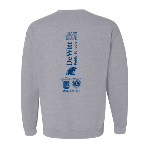 Gildan Heavy Blend Crew Neck Sweatshirt -- Sport Grey