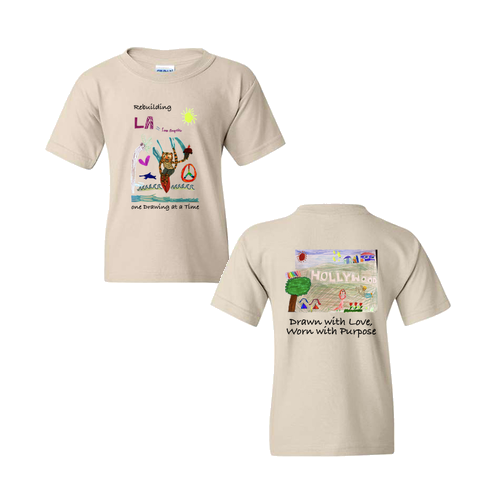 Gildan Heavy Cotton Basic Youth T-Shirt -- Natural