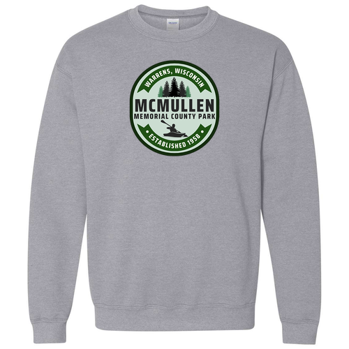 Gildan Heavy Blend Crew Neck Sweatshirt -- Sport Grey