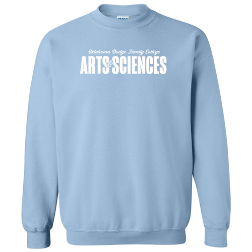 Gildan Heavy Blend Crew Neck Sweatshirt -- Light Blue