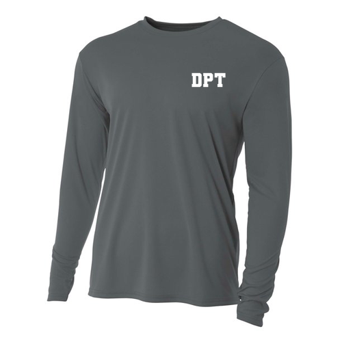 Long Sleeve Performance Cooling T-Shirt -- Graphite