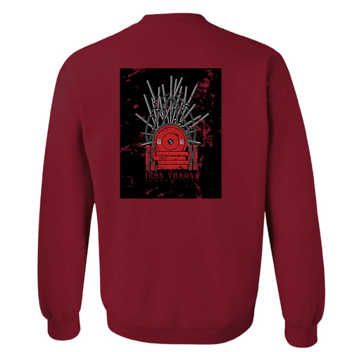 Gildan Heavy Blend Crew Neck Sweatshirt -- Cardinal Red
