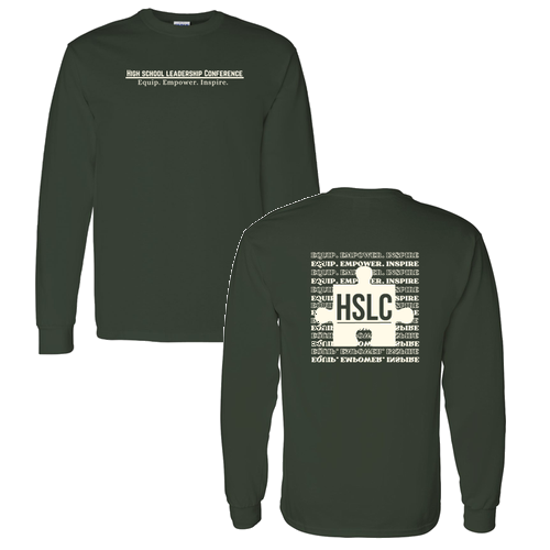 Gildan Heavy Cotton Longsleeve Basic T-Shirt -- Forest Green