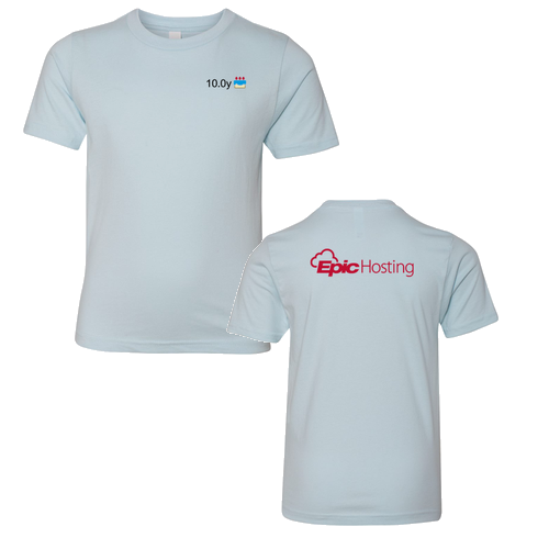 Next Level Apparel Boys Short Sleeve Crew Tee -- Light Blue