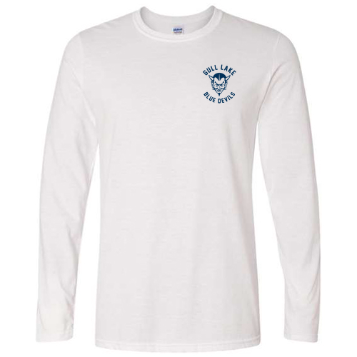 Gildan Softstyle Class of 1975 Longsleeve T Shirt -- White