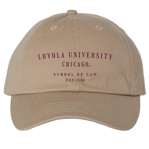 School Of Law Unstructured Hat -- Khaki