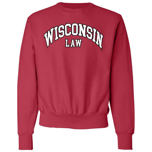 Champion Reverse Weave Crewneck Sweatshirt -- Scarlet