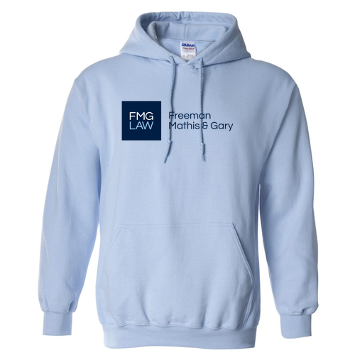 Gildan Heavy Blend Hooded Sweatshirt -- Light Blue