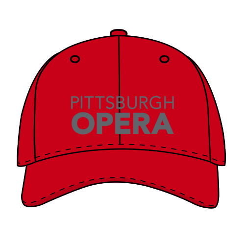 Port and Company 6-panel Twill Hat -- True Red