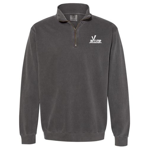 Comfort Colors Adult Quarter Zip Sweatshirt -- Pepper