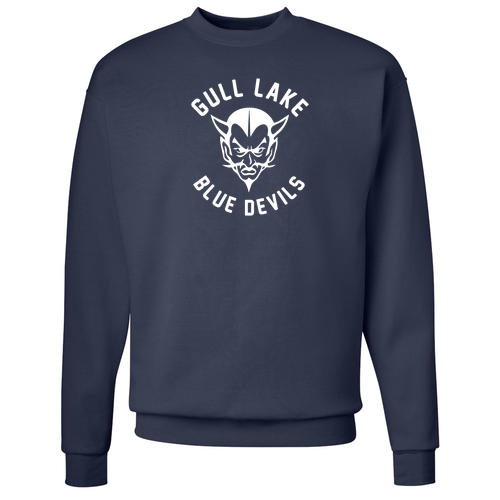 Hanes EcoSmart Crewneck Sweatshirt -- Navy