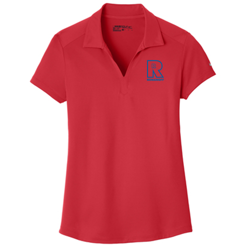 Nike Golf Ladies Dri-Fit Legacy Polo -- Gym Red -- Romanoff