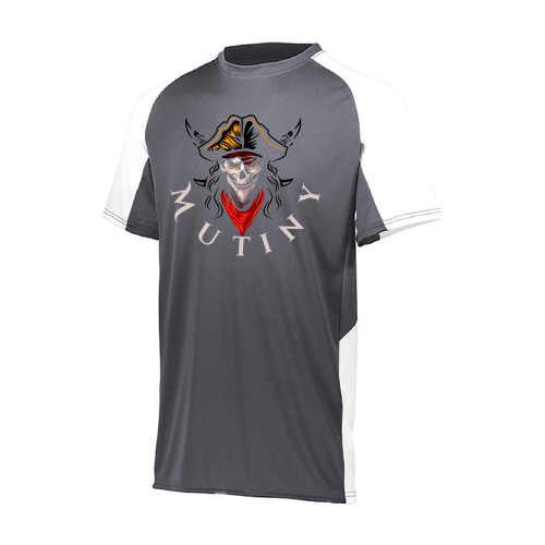 Augusta CUTTER JERSEY -- Graphite / White