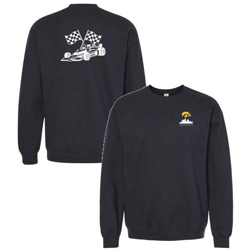 Gildan Adult Softstyle Fleece Crew Sweatshirt -- Black