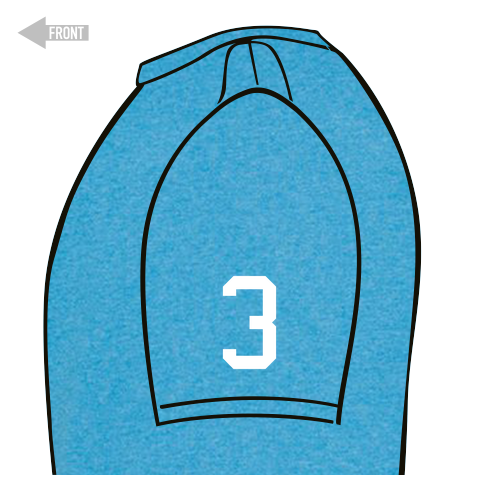 Mills and Brister 3rd Grade Class Heather Sapphire- Adult Size