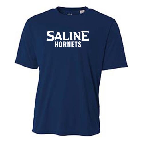 Mens/Unisex A4 Cooling Performance Crew T-Shirt -- Navy