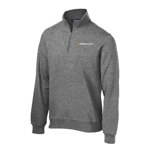 Sport Tek Quarter Zip Sweatshirt -- Vintage Heather