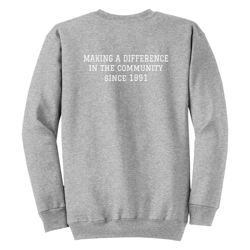 Port and Company Classic Crewneck Sweatshirt -- Athletic Heather