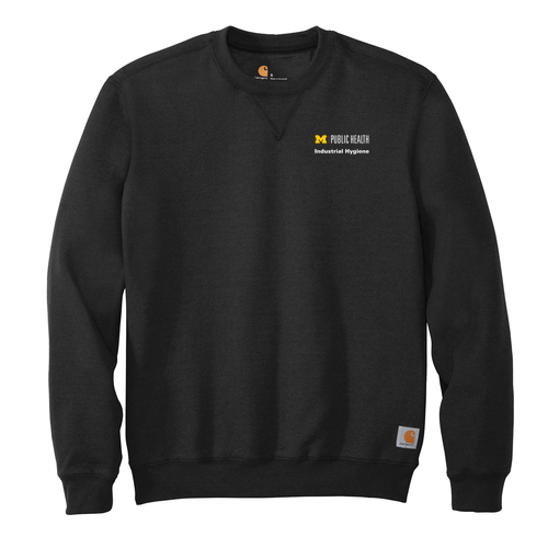 Mens/Unisex Carhartt Midweight Crewneck Sweatshirt -- Black