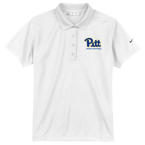 Nike Ladies Tech Basic Dri Fit Polo -- White