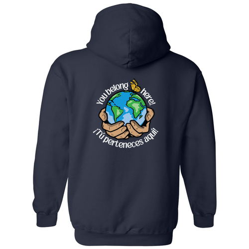 Gildan Heavy Blend Hooded Sweatshirt -- Navy