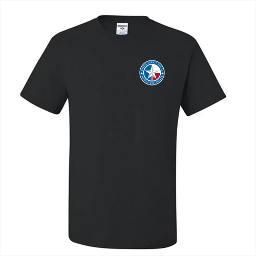Jerzees Heavyweight 50/50 Adult T-Shirt -- Black