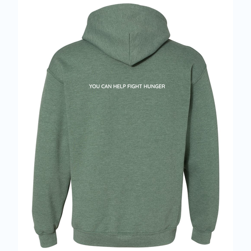 Gildan Heavy Blend Hooded Sweatshirt -- Heather Sport Dark Green