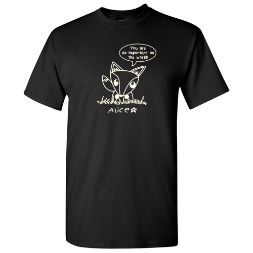 Gildan Heavy Cotton Basic T-Shirt -- Black