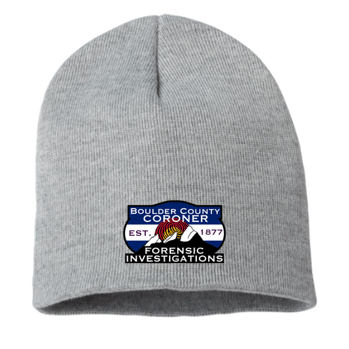 Sportsman 8-inch Knit Beanie -- Heather Grey