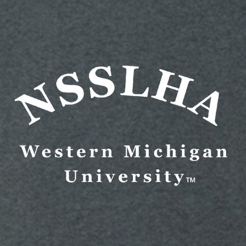NSSLHA @ WMU Gildan Heavy Cotton T-Shirt -- Dark Heather