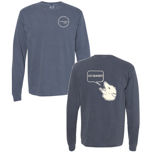Comfort Colors Ringspun Long Sleeve Tee -- Denim
