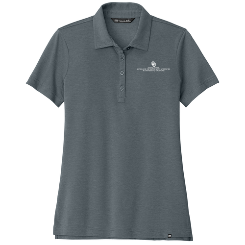 Travismathew Ladies Sunnyvale Polo -- Blue Nights Heather
