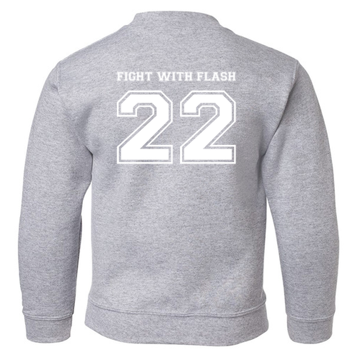 Gildan Heavy Blend Youth Crew Neck Sweatshirt -- Sport Grey