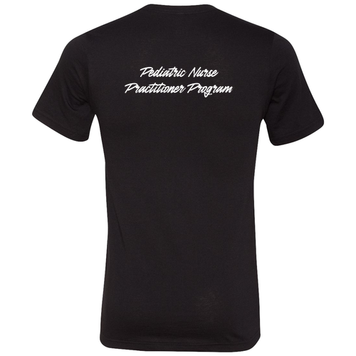 Pediatric Nurse Practitioner Bella Canvas Unisex Heather CVC T-Shirt -- Solid Black Blend