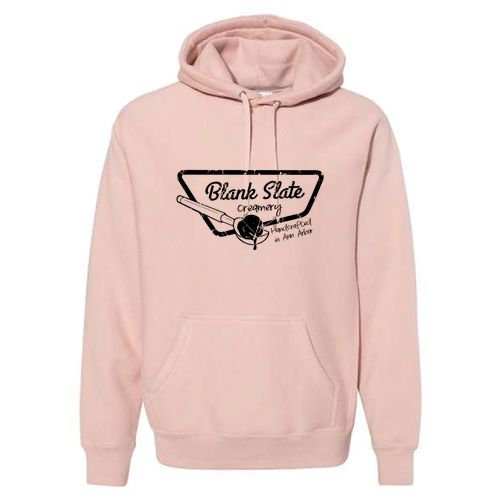 Independent Trading Co. Legend Soft Premium Heavyweight Cross-Grain Hoodie -- Dusty Pink