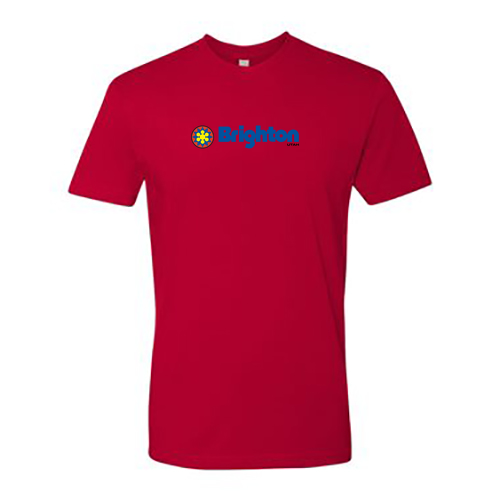 Brighton Logo 1 Full color -- Short Sleeve Red