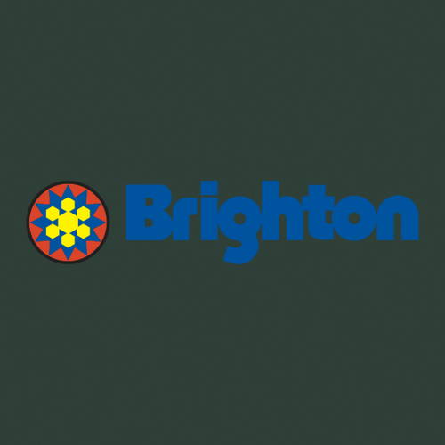 Brighton Logo 2 Full color -- Short Sleeve Forest Green