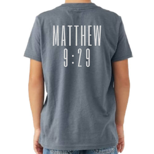 It Will Happen Youth Tee -- Steel Blue