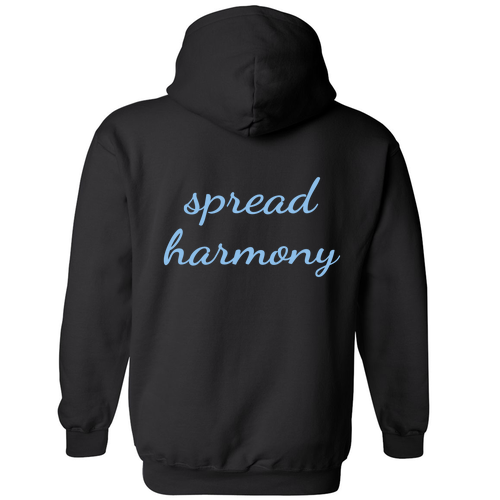 Gildan Heavy Blend Hooded Sweatshirt -- Black