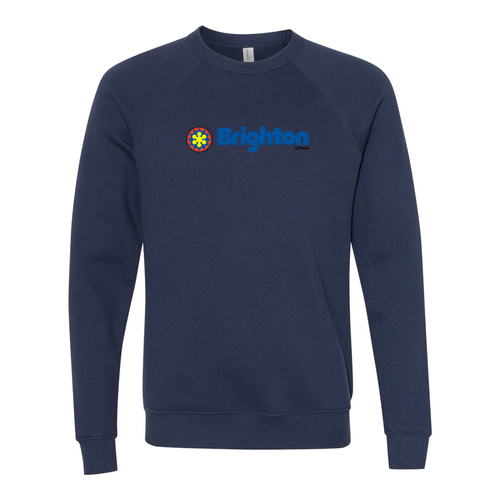 Brighton Logo 1 Full color -- Crewneck Sweatshirt Navy