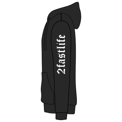 Independent Trading Co. Mainstreet Hooded Sweatshirt -- Black