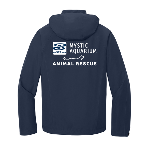 Mystic Aquarium -- True Navy Waterproof Jacket