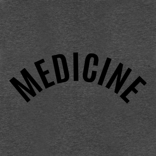 Arch Medicine Next Level Mens CVC Crew -- Dark Heather Grey