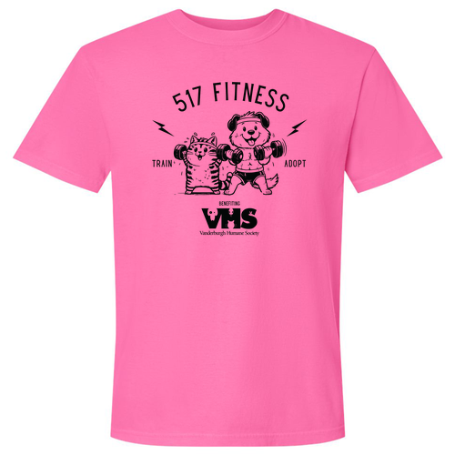 Comfort Colors Heavyweight Adult T-Shirt -- Neon Pink