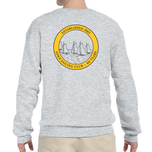 Jerzees 8 Oz., 50/50 Nublend Fleece Crew -- Ash